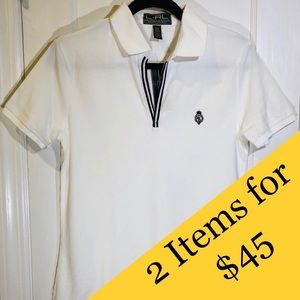 ✨ Ralph Lauren White Polo